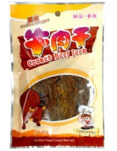 BOEUF SECHE POIVRE NOIR FILAMENT 40G