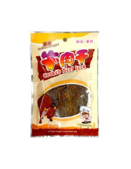 BOEUF SECHE POIVRE NOIR FILAMENT 40G