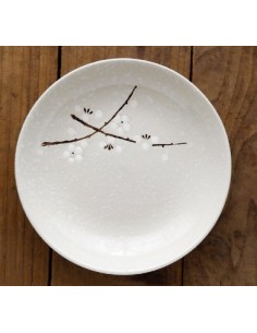 ASSIETTE CERAMIQUE NEIGE 31,5CM
