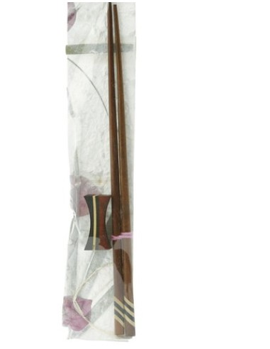 BAGUETTE BOIS et PORTEUR 1 PAIRE