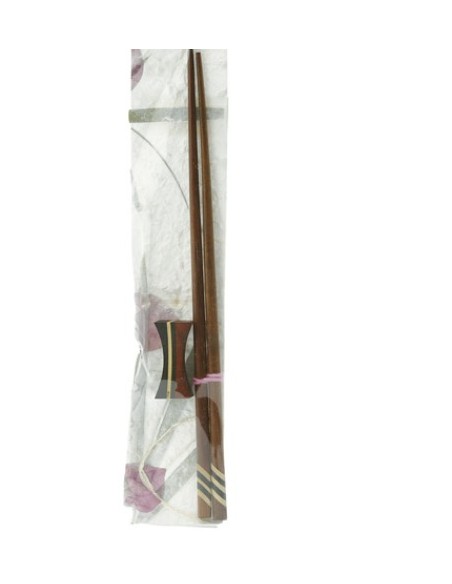 BAGUETTE BOIS et PORTEUR 1 PAIRE