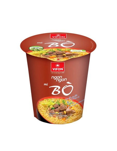 NOUILLE A.BOEUF NGON NGON CUP VIFON 60G