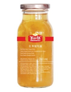 BOISSON DATTES ROUGE CHAMPIGNON NEIGES FUNGUS BAISHANZU 260ML