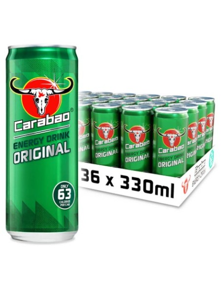 BOISSON ENERGISANTE CARABAO 330ML*12/CT