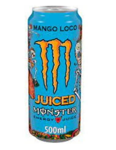 BOISSON ENERGISANTE MANGUE JUICED MONSTER 500ML