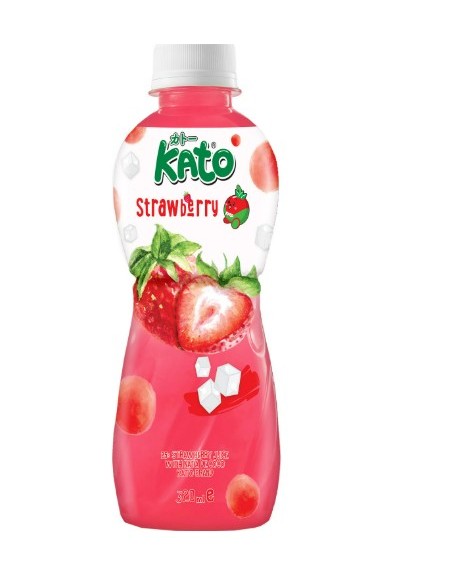 BOISSON FRAISE AU NATA DE COCO KATO 320ML