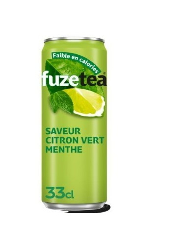BOISSON FUZETEA CITRON MENTHE 330ML