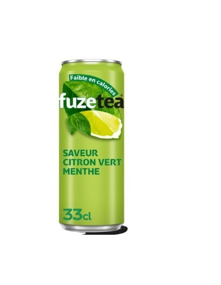 BOISSON FUZETEA CITRON MENTHE 330ML