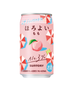 SODA PECHE SUNTORY HOROYOI ALC 3% 350ML