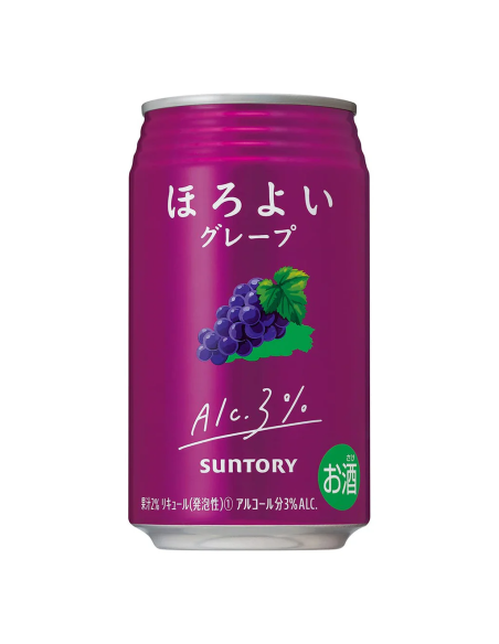 SODA RAISIN  SUNTORY HOROYOI ALC 3% 350ML