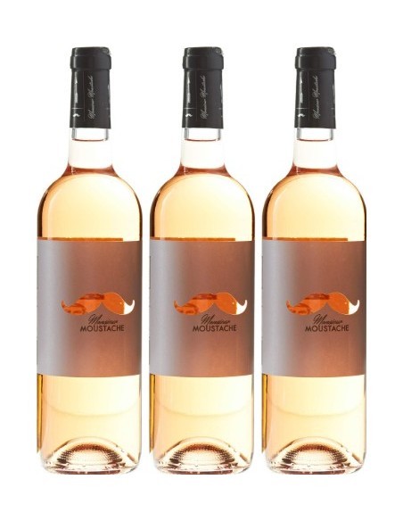 VIN ROSE MOUSTACHE POUR TOUS 750ML