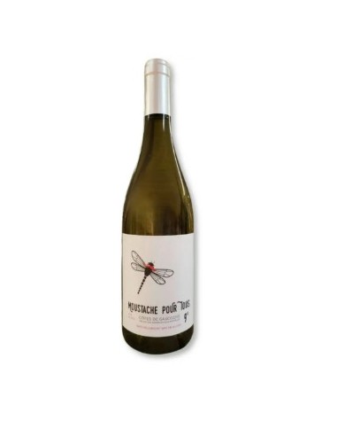 VIN ROSE COTE DE GASCOGNE MOUSTACHE POUR TOUS 750ML