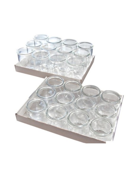 VERRINE SET DE 12P 7X5.5CM