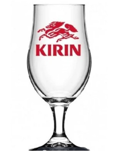 VERRE BIERE KIRIN AVEC PIED 25CL 6P/BOITE