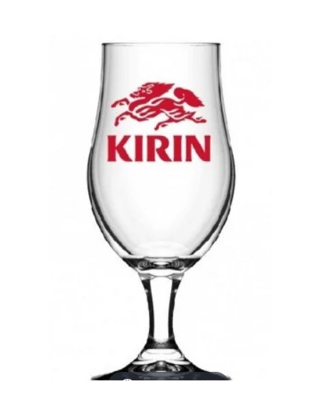 VERRE BIERE KIRIN AVEC PIED 25CL 6P/BOITE