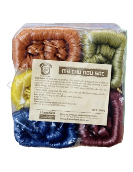 VERMI RIZ MY CHU MULTI COULEUR NSV 500G*20/CT