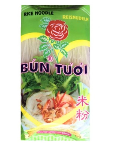 VERMI RIZ BUN TUOI ROSE VERT 400G*30/CT