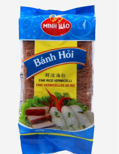 VERMI RIZ BANH HOI ROUGE MINH HAO 400G*24/CT