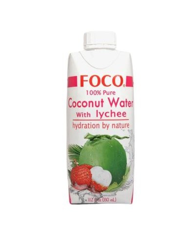 BOISSON LITCHI COCO FOCO 330ML*12/CT