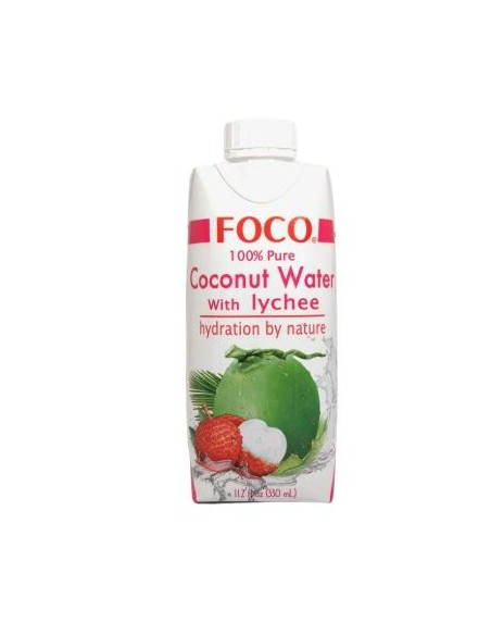 BOISSON LITCHI COCO FOCO 330ML*12/CT