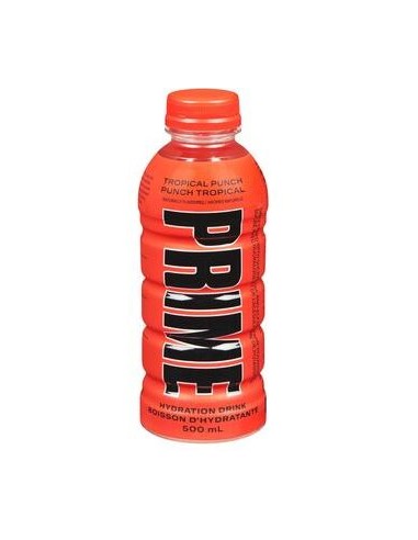 BOISSON HYDRATANT TROPICAL PUNCH PRIME 500ML