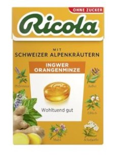 BONBON CITRON GINGEMBRE MENTHE SANS SUCRE SINA 36G